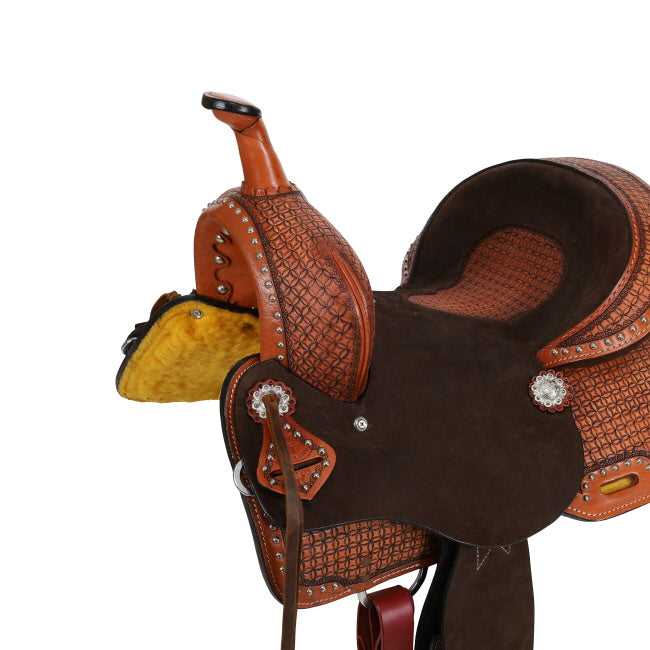 Priscilla Barrel Style Saddle - 13 Inch