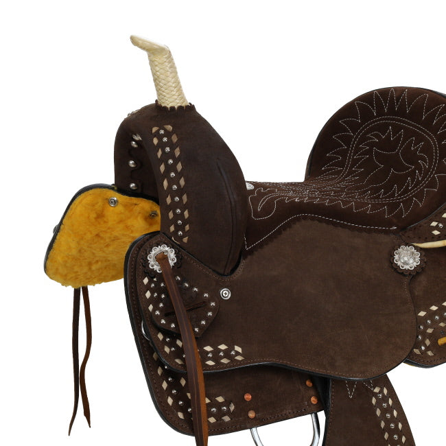 Vivien Barrel Style Saddle - 15 Inch