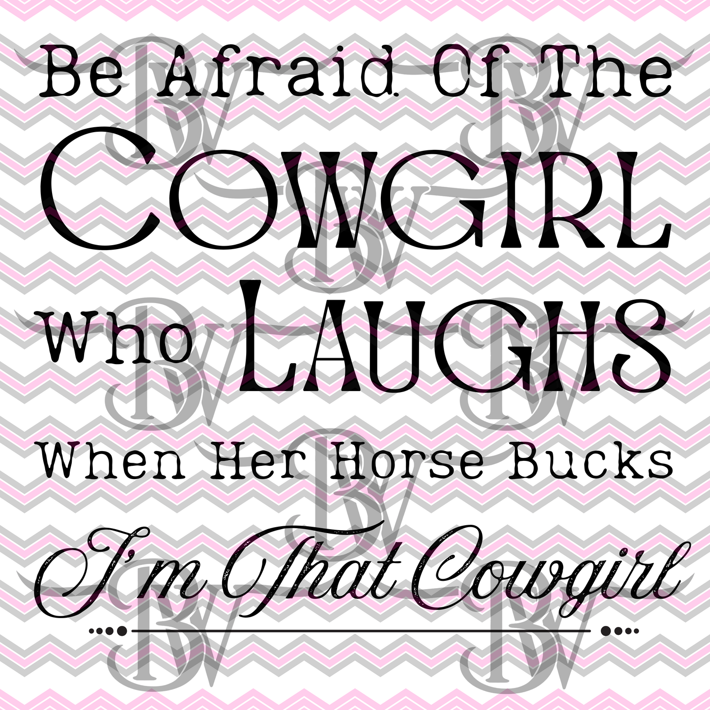 Cowgirl that Laughs SVG/PNG