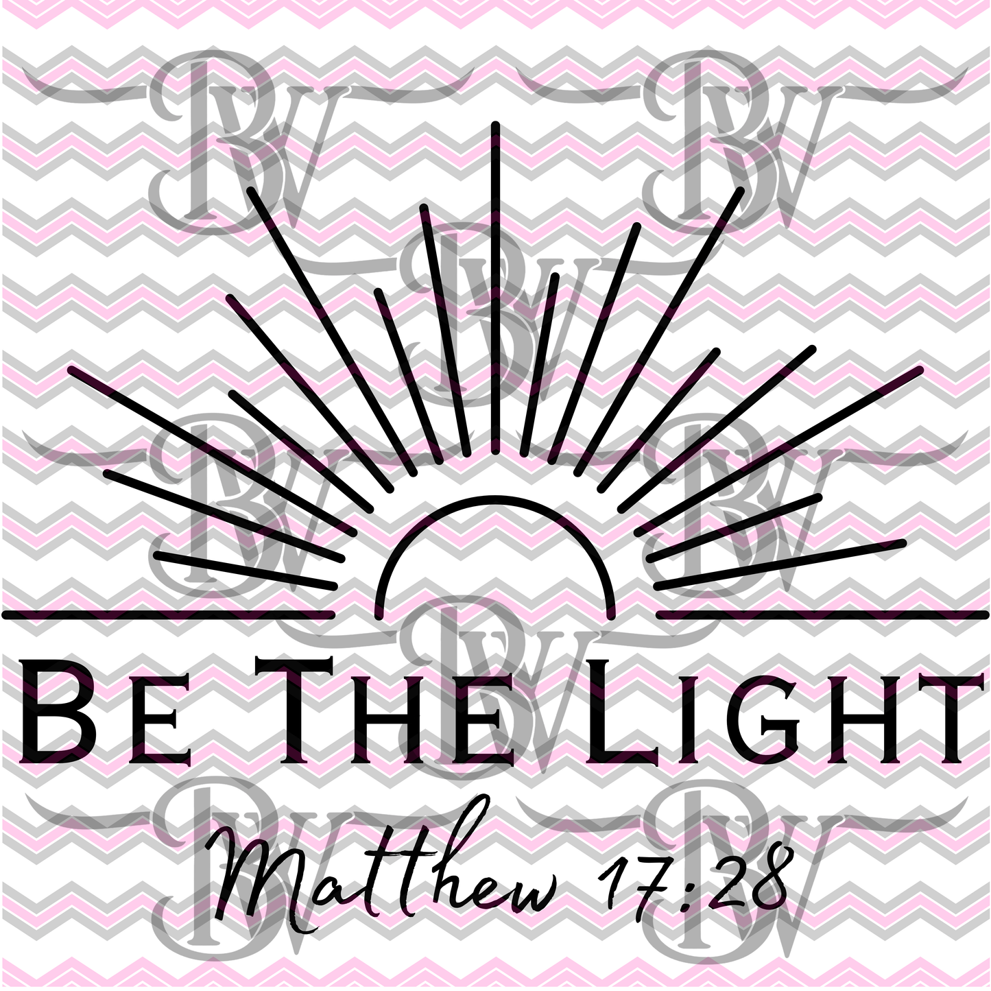 Be the Light SVG PNG