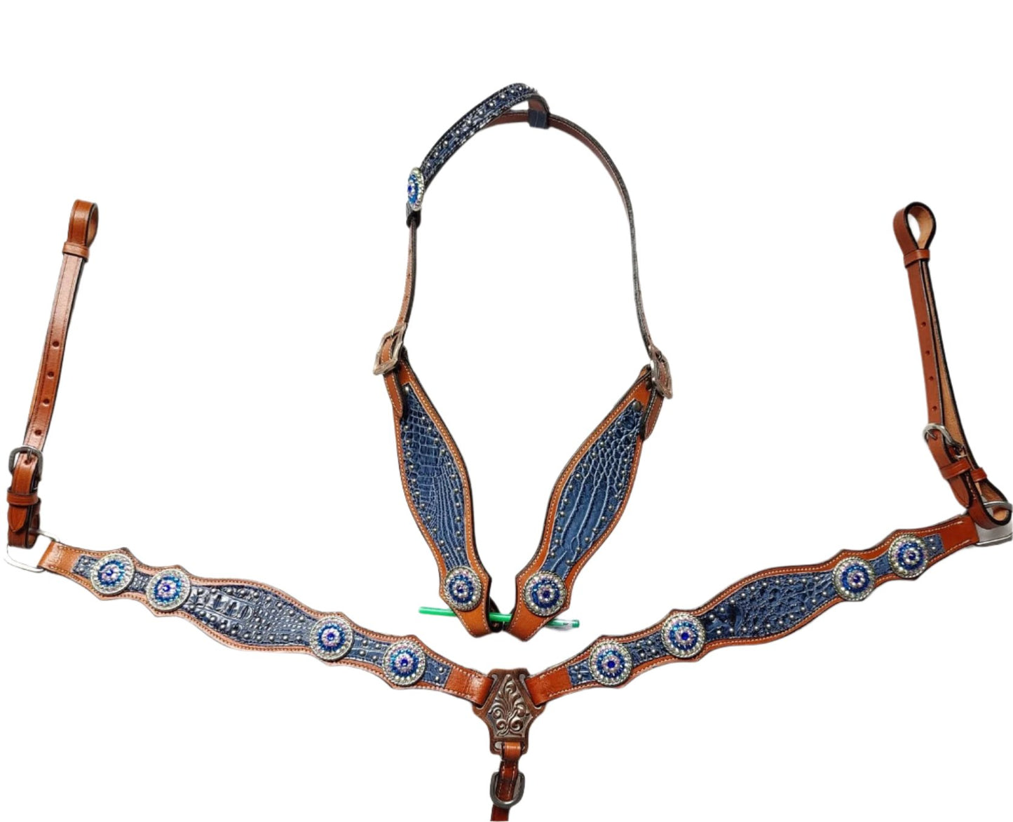 Custom made to order headstall sets