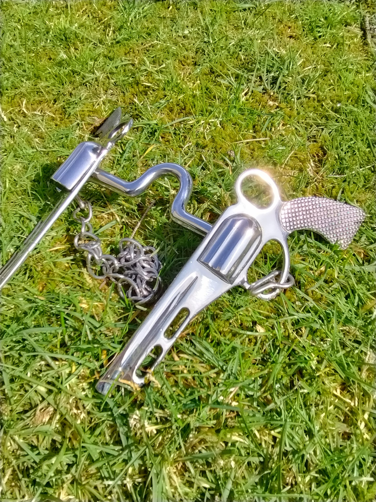 Pistol port mouth bit