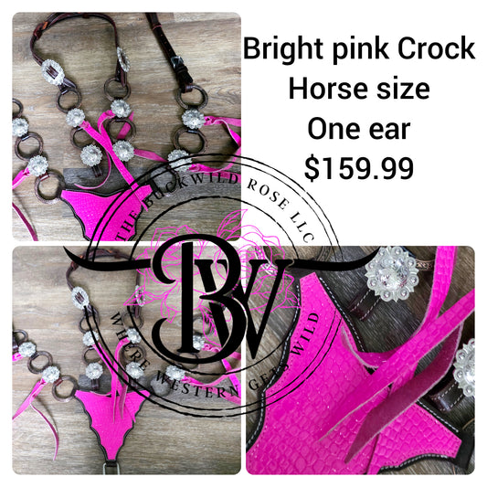 Vibrant pink ring set
