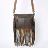 Gold acid wash crossbody