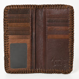 Hair on cowhide wallet