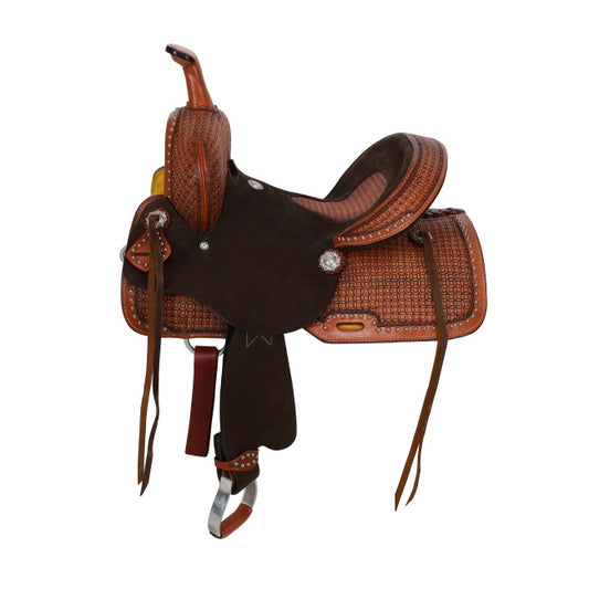 Priscilla Barrel Style Saddle - 13 Inch