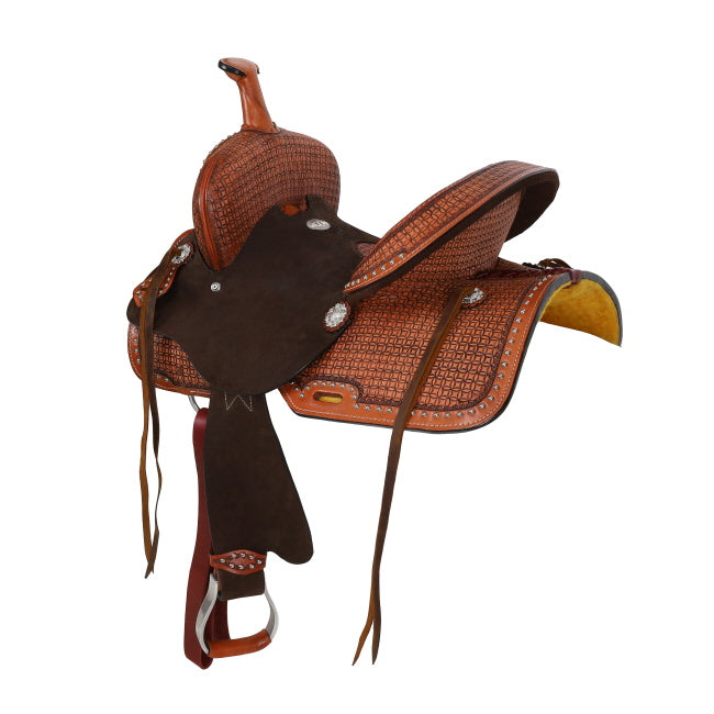 Priscilla Barrel Style Saddle - 13 Inch