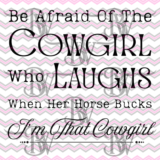 Cowgirl that Laughs SVG/PNG