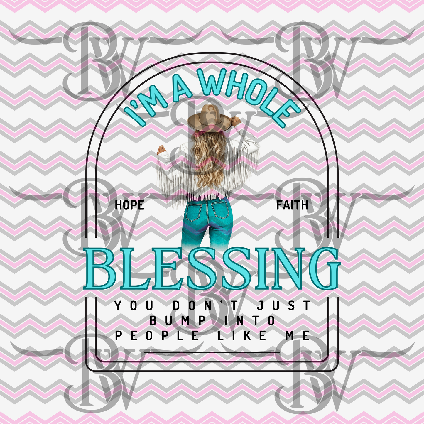 Blessing Cowgirl SVG/PNG