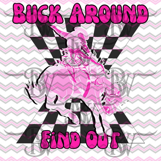 Buck Around SVG/PNG 2
