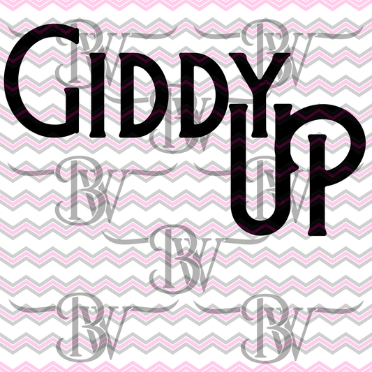 Giddy Up SVG/PNG