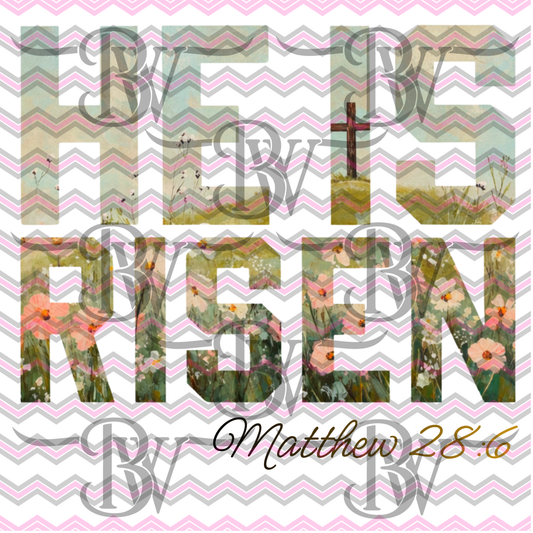 He Is Risen SVG/PNG