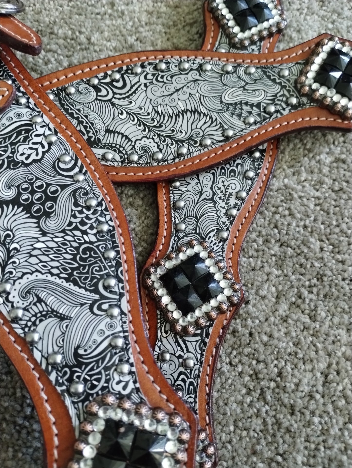 Custom made to order headstall sets