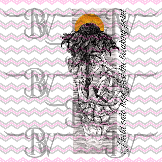 Held onto hope SVG/PNG