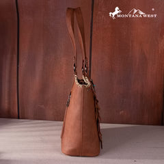 Montana West Feather Collection Concealed Carry Tote