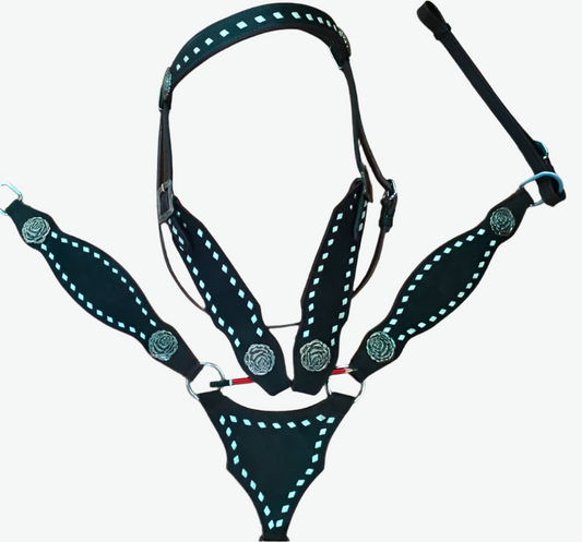 Custom nade to order headstall sets