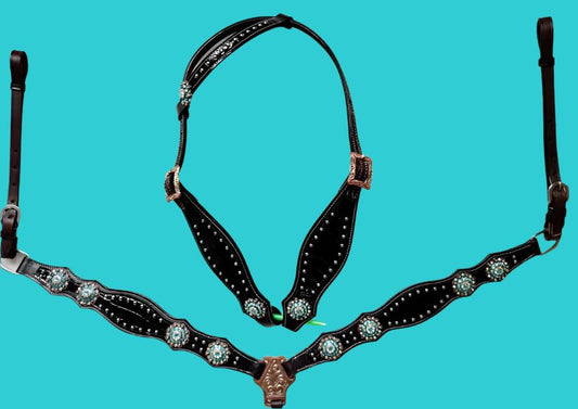 Custom made to order headstall sets