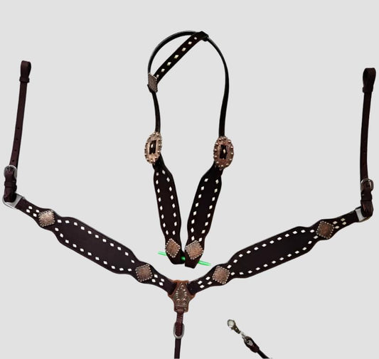 Rough out headstall sets Made to order