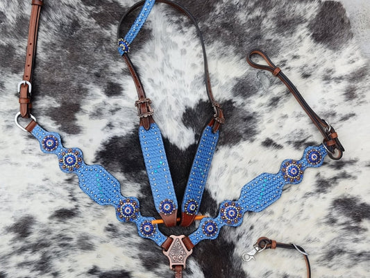 Custom made to order headstall sets