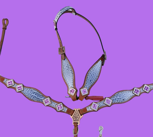 Custom made to order headstall sets