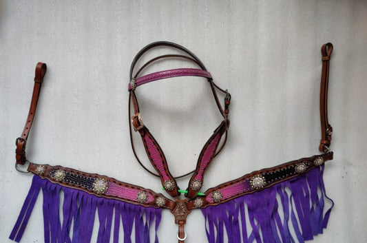 Made to order horse size Headstall sets