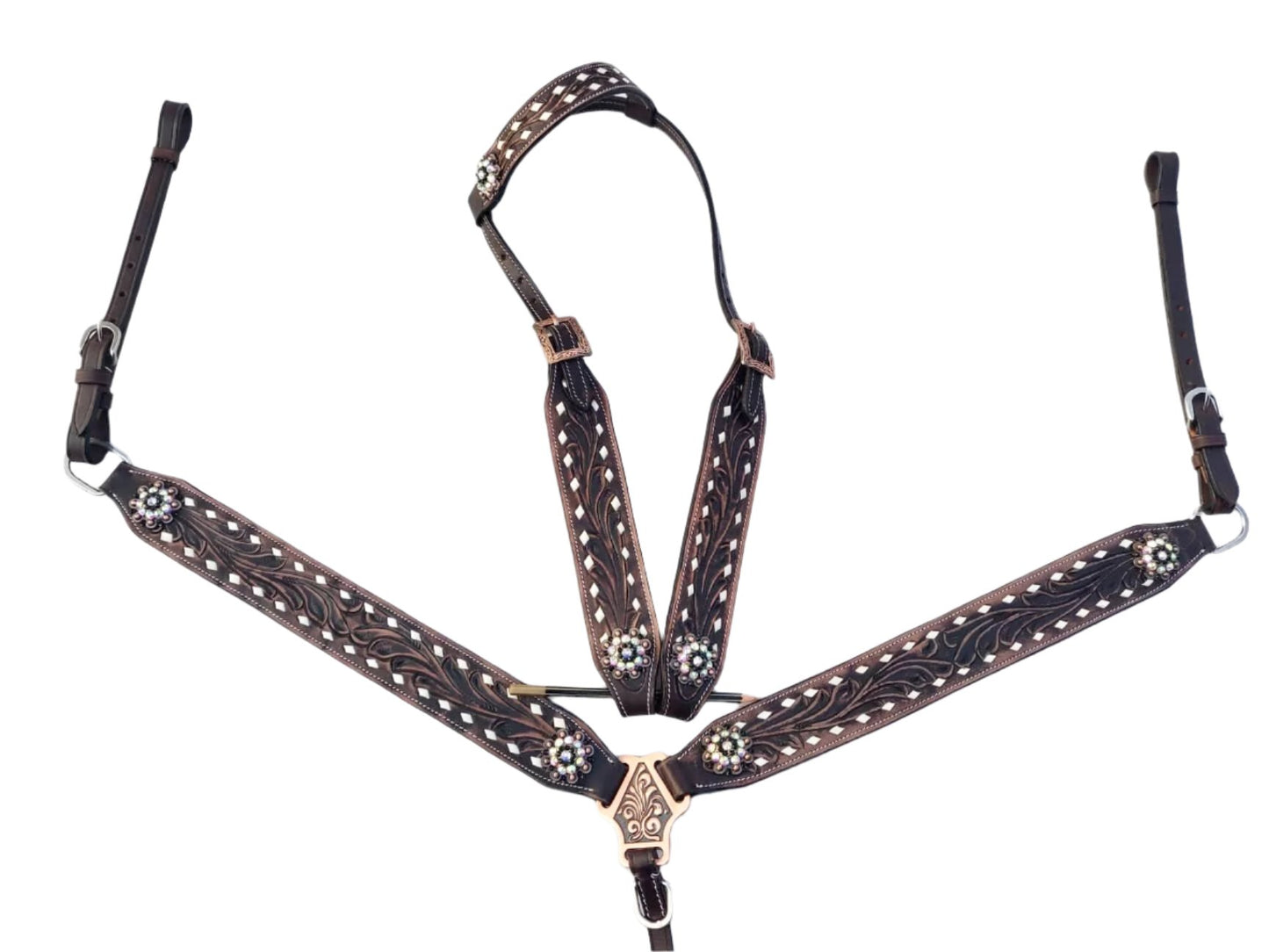 made to order headstall set Horse size