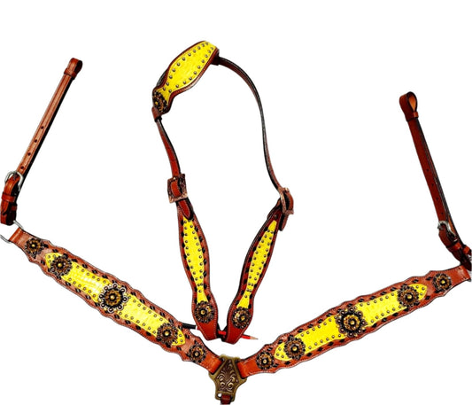 made to order horse size headstall set