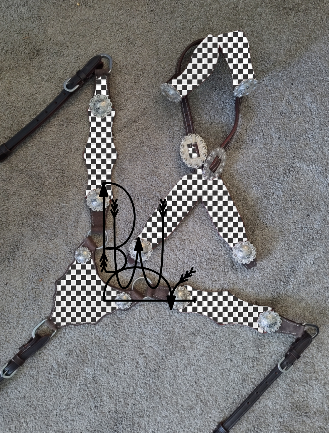 Made to order headstall set