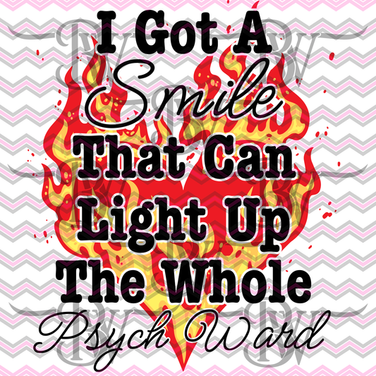 Burning heart svg png