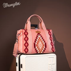 Wrangler Southwestern Print Duffle Bag - Hot Pink