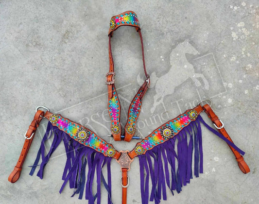 Made to order draft size headstall set