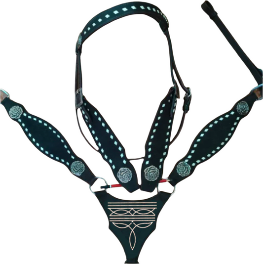 Made to order draft size headstall set