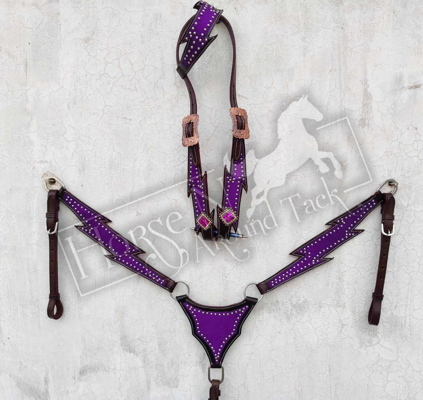 Made to order draft size headstall set