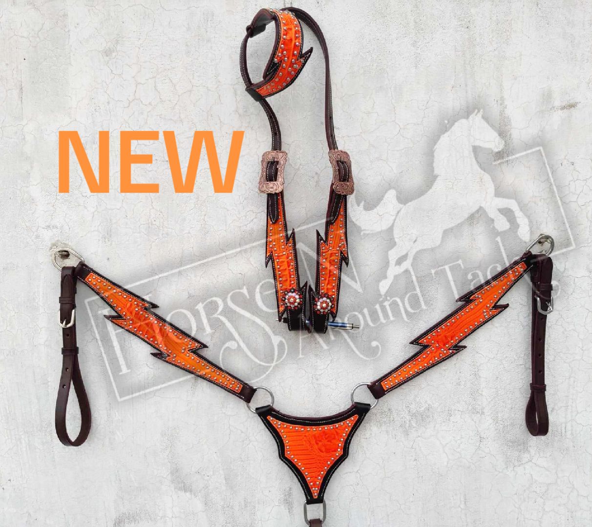 Made to order draft size headstall set