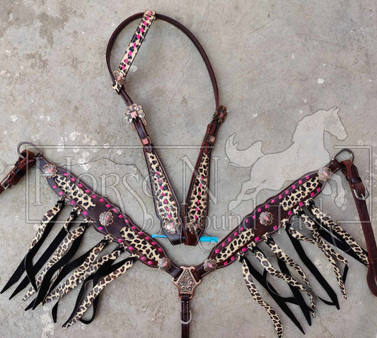 Made to order horse size headstall set