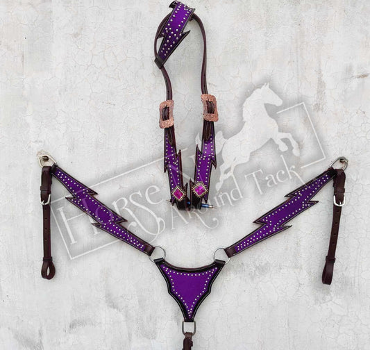 Made to order pony size headstall set