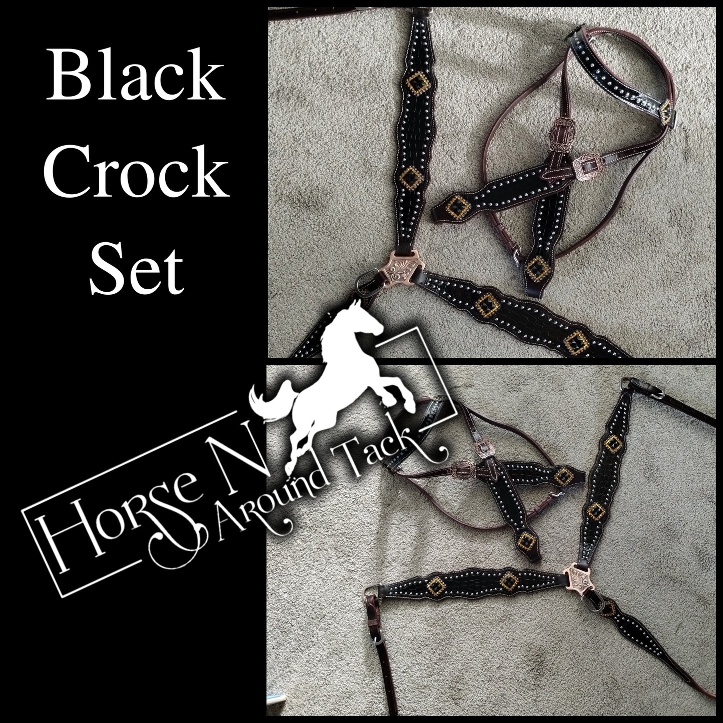 Made to order headstall set draft size