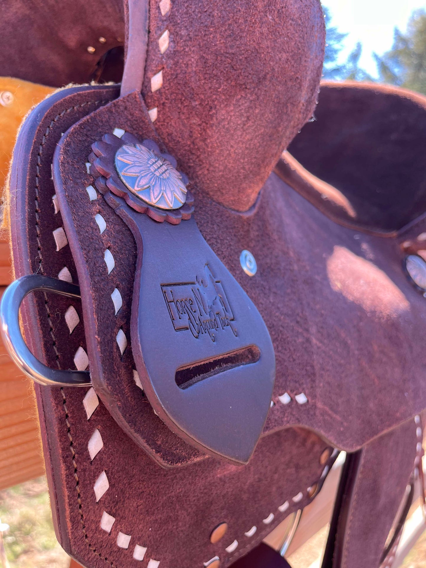 Custom Barrel saddle