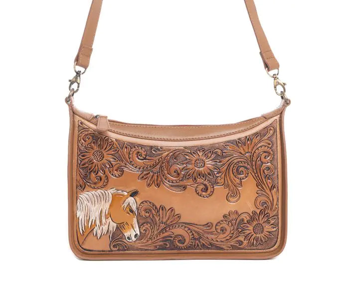 Hand-Tooled Bag