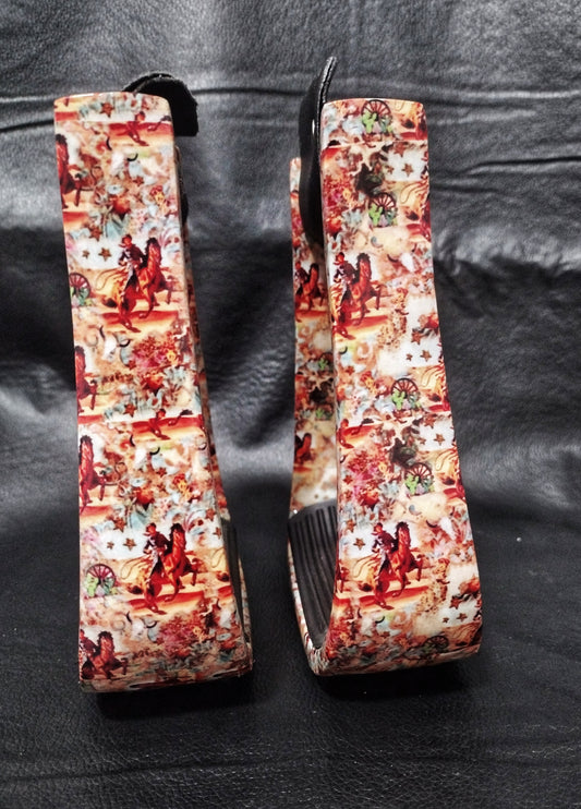 SALE Cowboy up stirrups